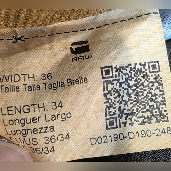 G-Star Raw  3D Cargo Pants. Khaki Green, 36 Waist, Excellent Condition - Picture 13 of 14